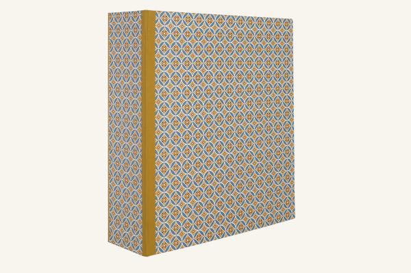 Sturdy file folder "Schorsch", blue yellow